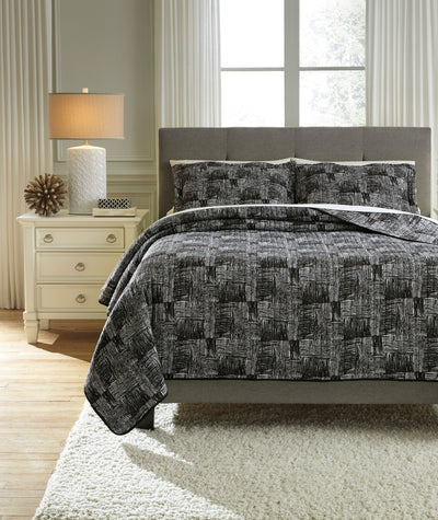 Jabesh 3-Piece Queen Quilt Set - Dream Furniture Outlet