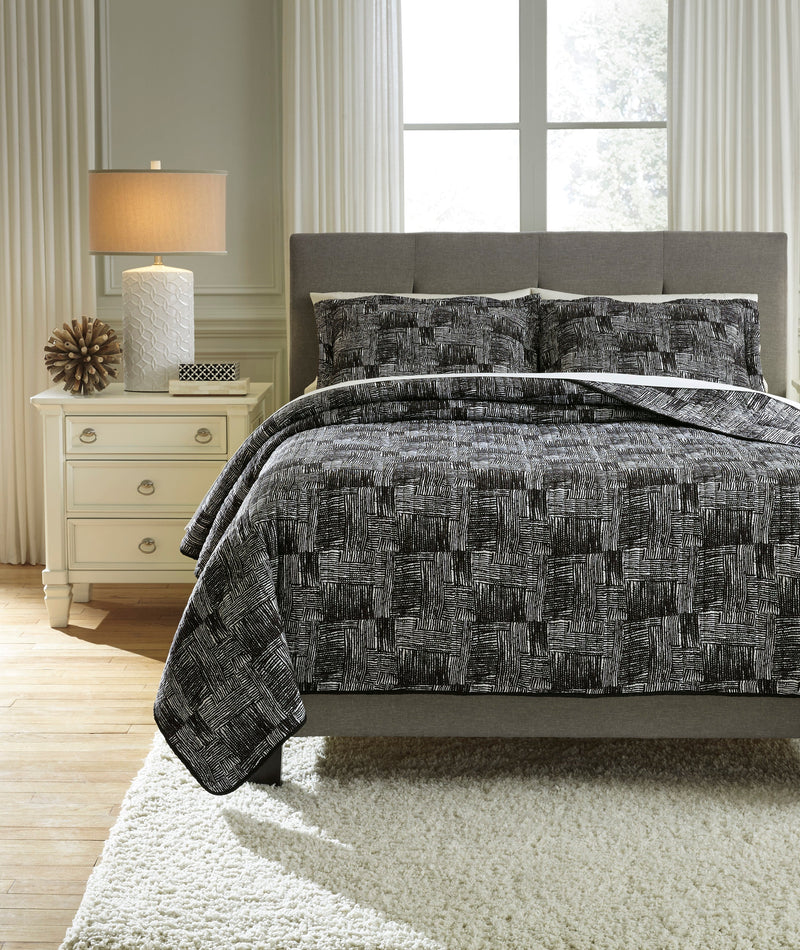 Jabesh 3-Piece Queen Quilt Set - Dream Furniture Outlet