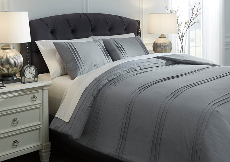 Mattias 3-Piece Queen Comforter Set - Dream Furniture Outlet
