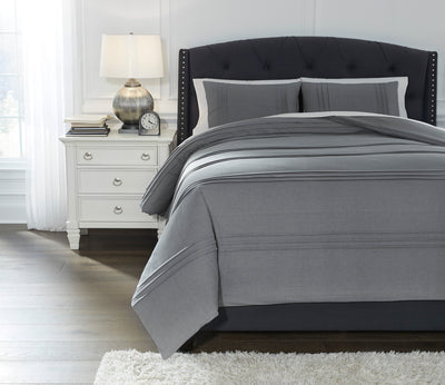 Mattias 3-Piece Queen Comforter Set - Dream Furniture Outlet