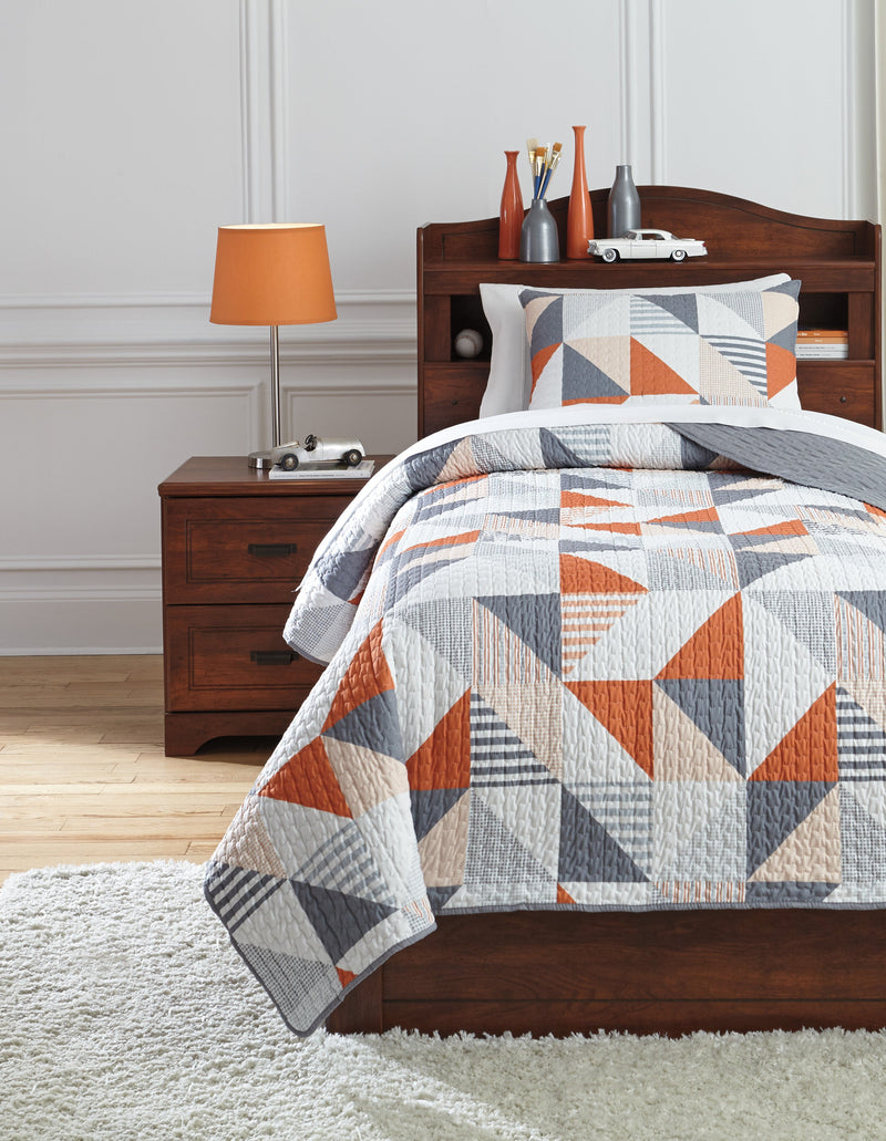 Layne 3-Piece Full Coverlet Set - Dream Furniture Outlet