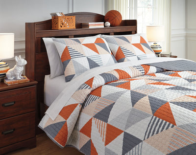 Layne 3-Piece Full Coverlet Set - Dream Furniture Outlet