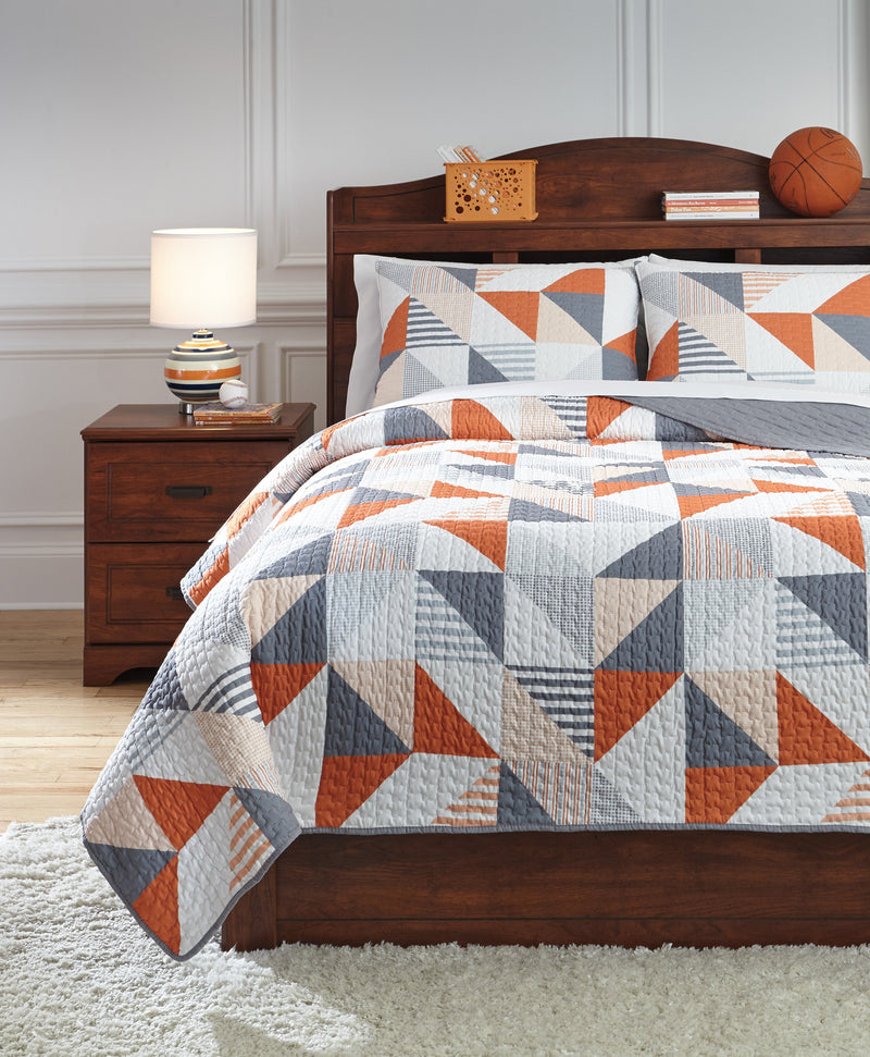 Layne 2-Piece Twin Coverlet Set - Dream Furniture Outlet