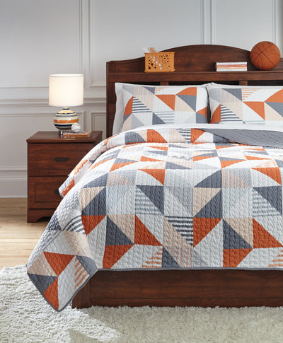 Layne 3-Piece Full Coverlet Set - Dream Furniture Outlet
