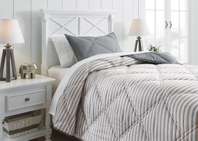 Rhey 2-Piece Twin Comforter Set - Dream Furniture Outlet