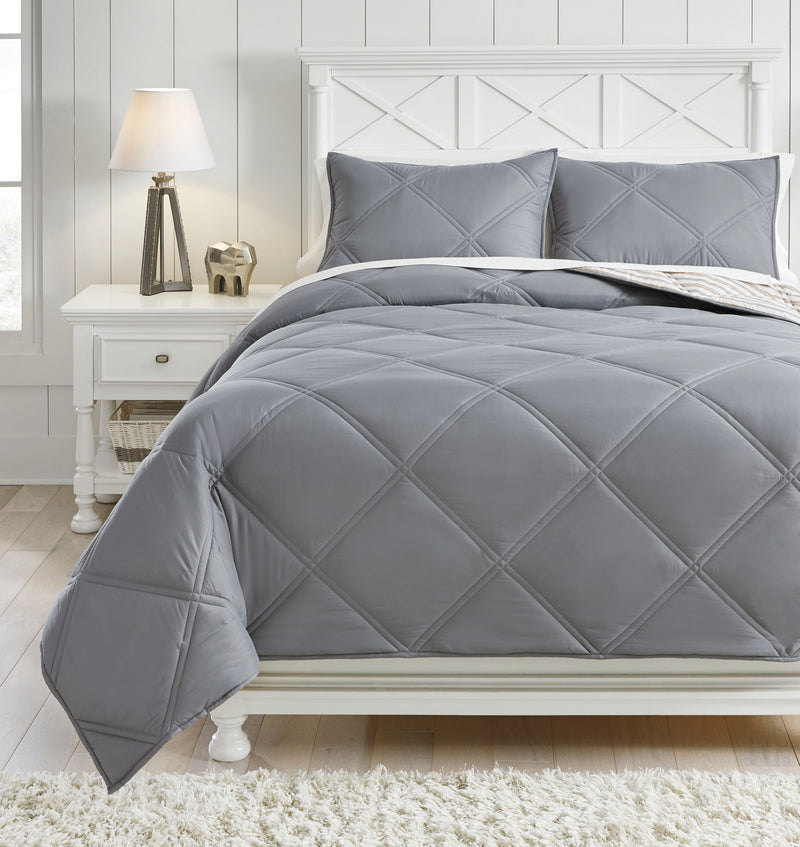Rhey 2-Piece Twin Comforter Set - Dream Furniture Outlet