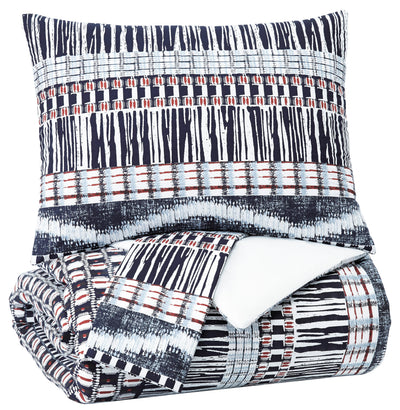Shilliam 3-Piece King Comforter Set - Dream Furniture Outlet