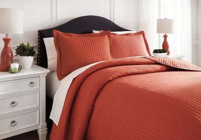 Raleda 3-Piece Queen Coverlet Set - Dream Furniture Outlet