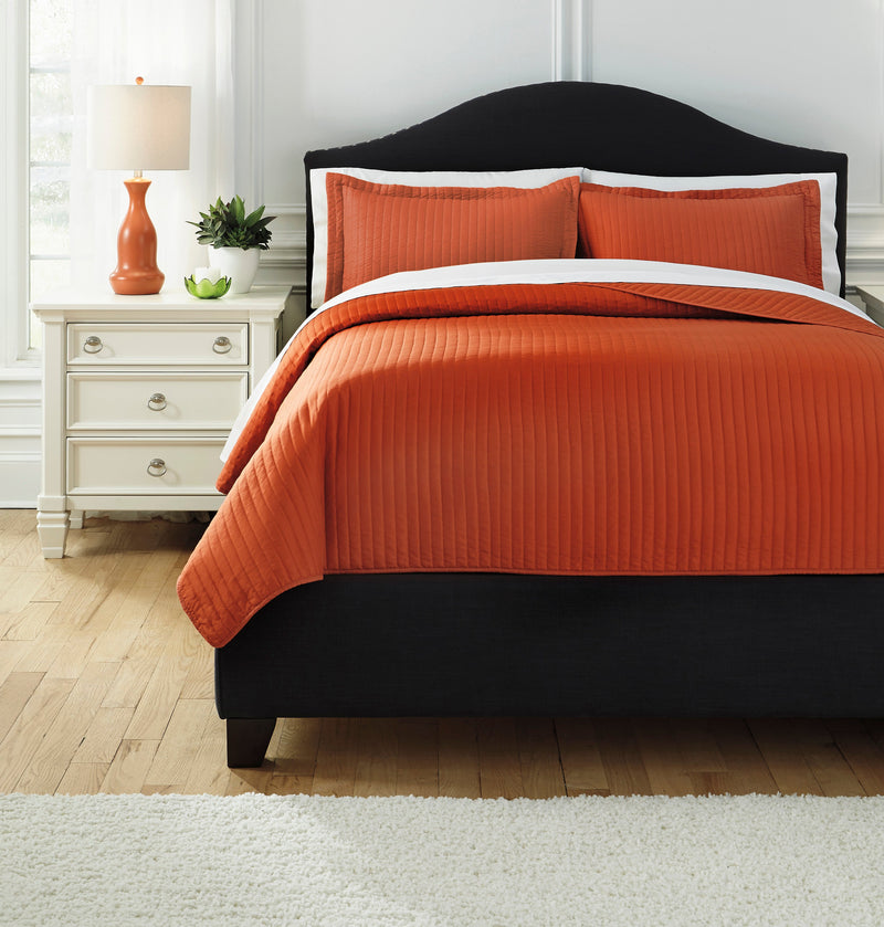 Raleda 3-Piece Queen Coverlet Set - Dream Furniture Outlet