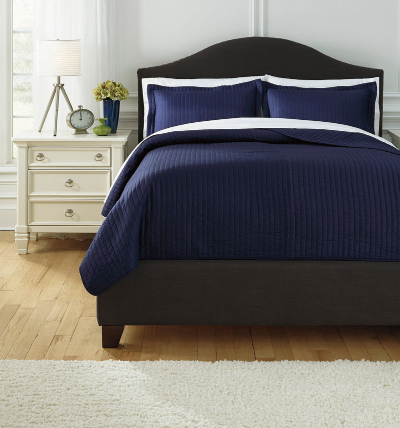 Raleda 3-Piece Queen Coverlet Set - Dream Furniture Outlet