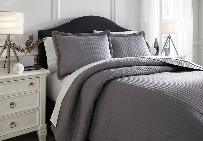 Raleda 3-Piece Queen Coverlet Set - Dream Furniture Outlet