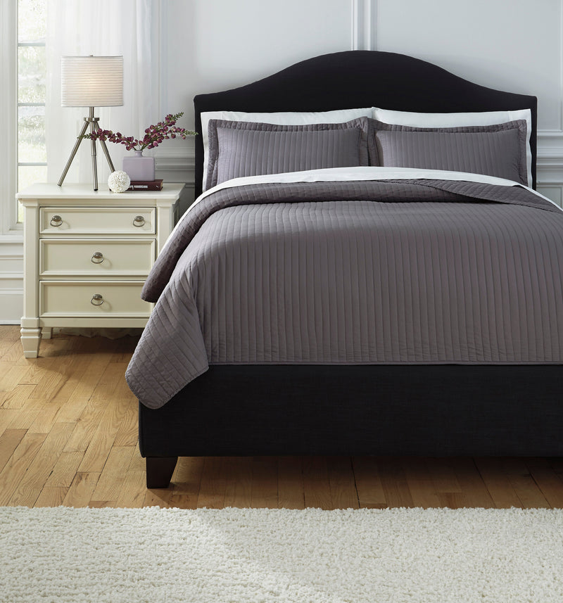 Raleda 3-Piece Queen Coverlet Set - Dream Furniture Outlet