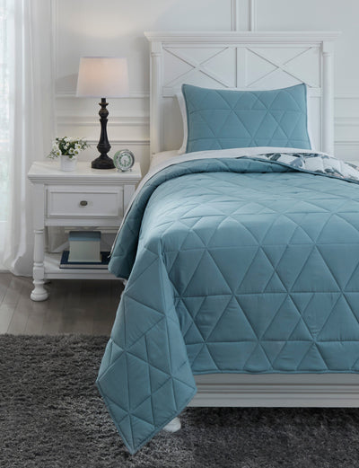 Kiandra Twin Quilt Set - Dream Furniture Outlet