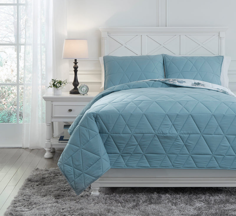 Kiandra Full Quilt Set - Dream Furniture Outlet