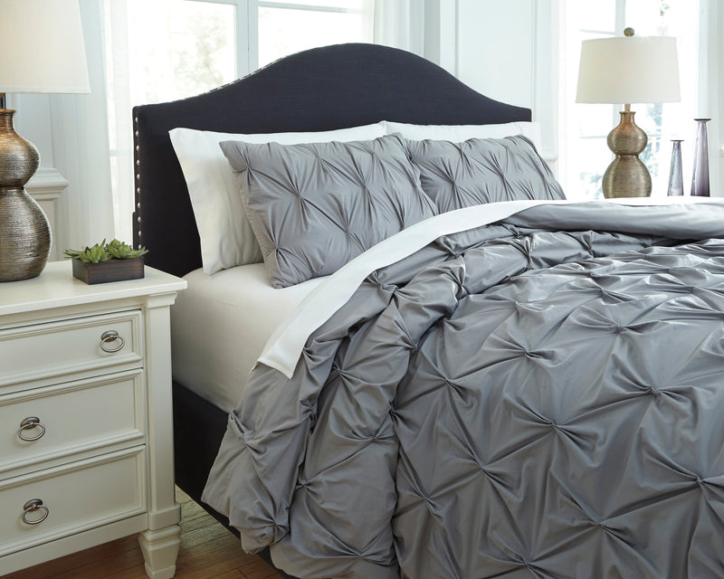 Rimy 3-Piece King Comforter Set - Dream Furniture Outlet