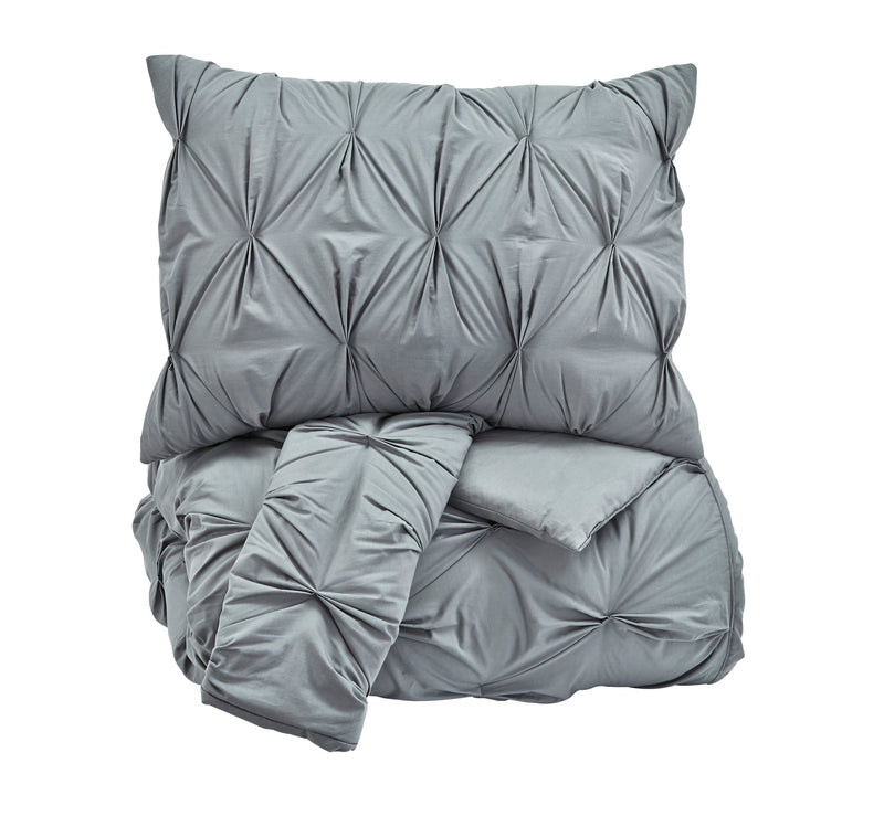 Rimy 3-Piece King Comforter Set - Dream Furniture Outlet