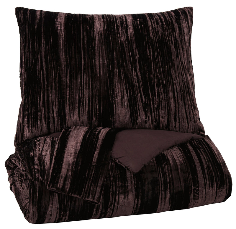 Wanete 3-Piece Queen Comforter Set - Dream Furniture Outlet