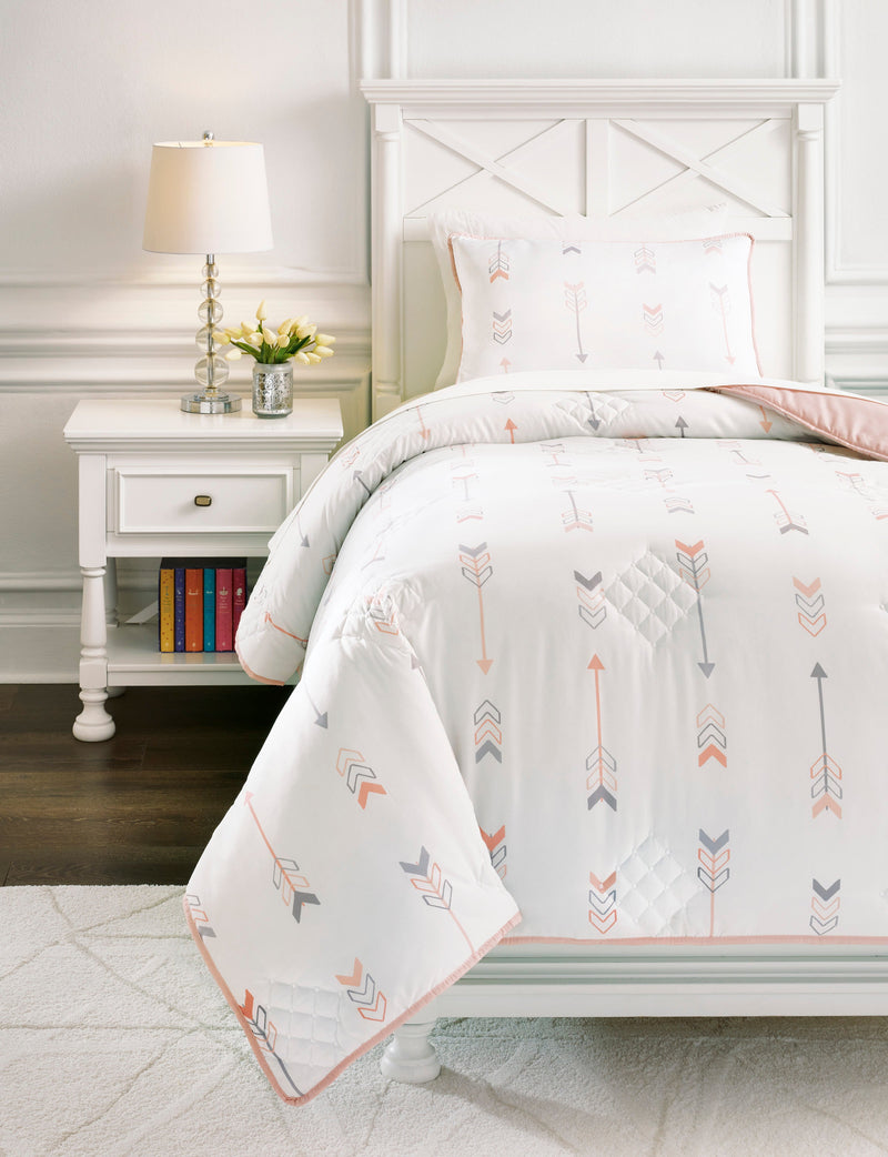 Lexann Twin Comforter Set - Dream Furniture Outlet