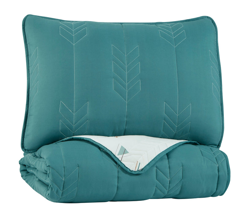 Averlett Full Quilt Set - Dream Furniture Outlet