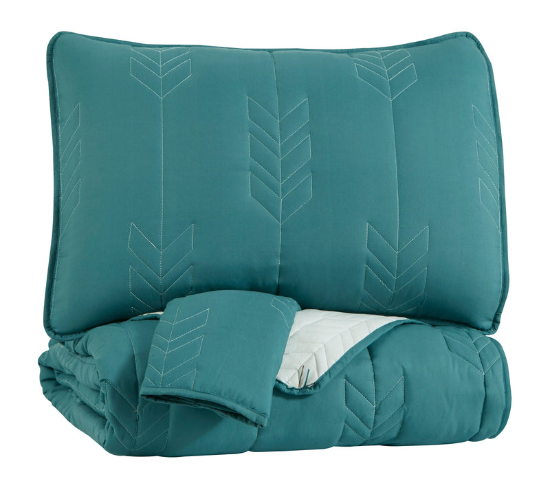 Averlett Full Quilt Set - Dream Furniture Outlet