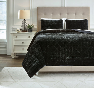 Dairick king Quilt Set - Dream Furniture Outlet