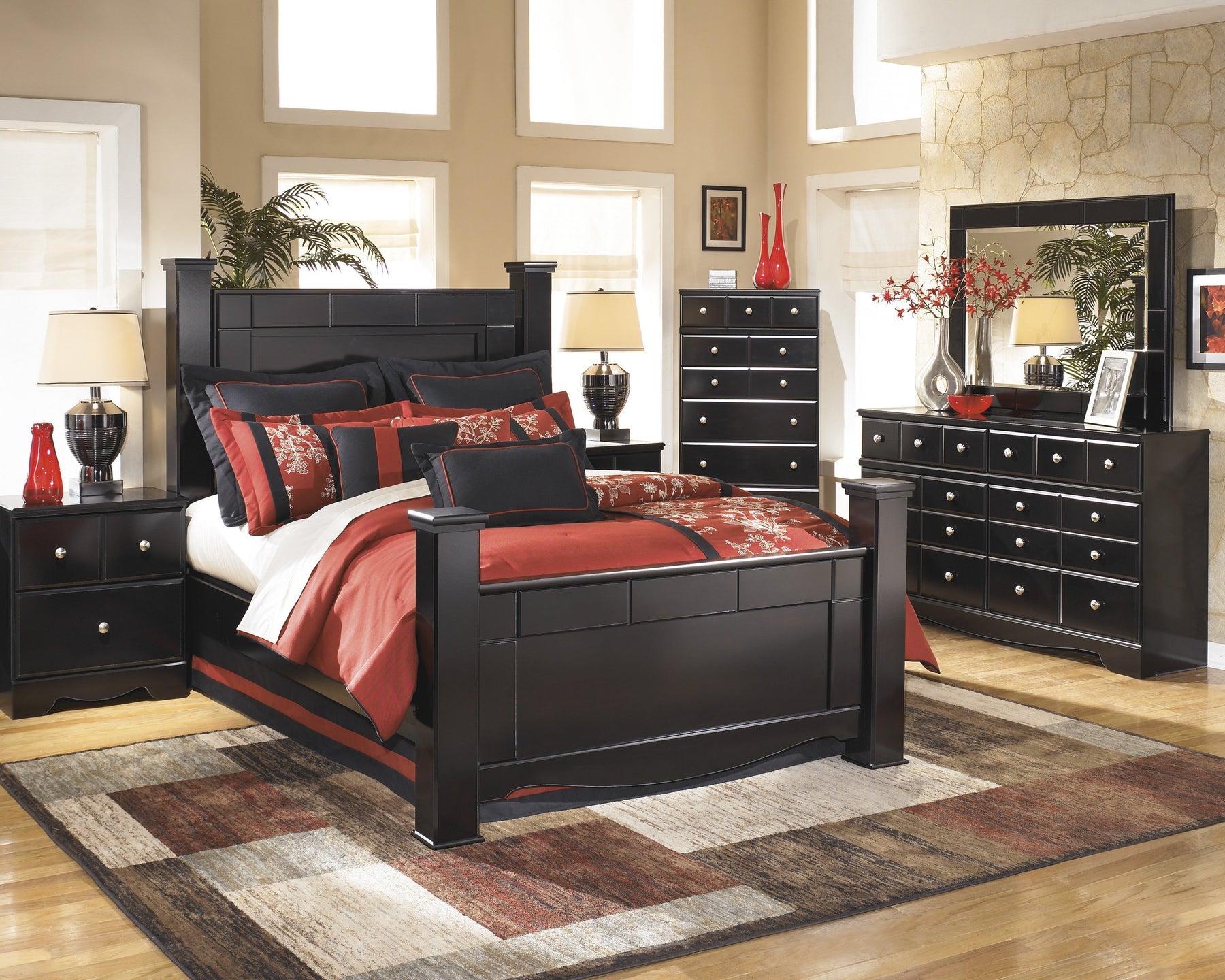 Zelen 5 piece shop bedroom set