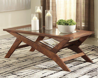 Charzine Signature Design by Ashley Cocktail Table image