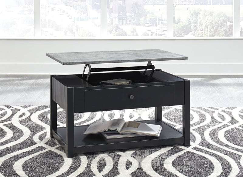 Ezmonei Signature Design by Ashley Cocktail Table Lift image