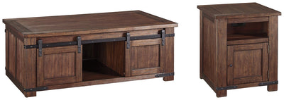 Budmore Signature Design 2-Piece Table Set image