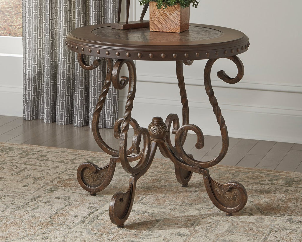 Rafferty Round End Table