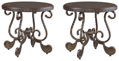 Rafferty Signature Design 2-Piece End Table Set image