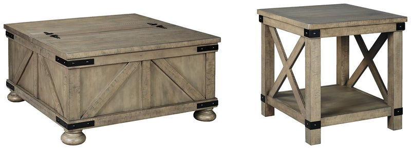 Aldwin Signature Design 2-Piece Table Set image