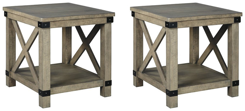 Aldwin Signature Design 2-Piece End Table Set image