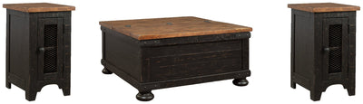 Valebeck Signature Design 3-Piece Occasional Table Set image