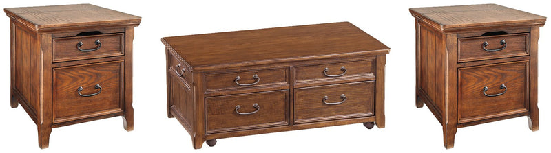 Woodboro Signature Design 3-Piece Occasional Table Set image
