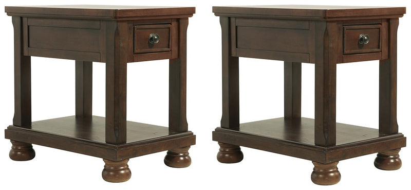 Porter Signature Design 2-Piece End Table Set image