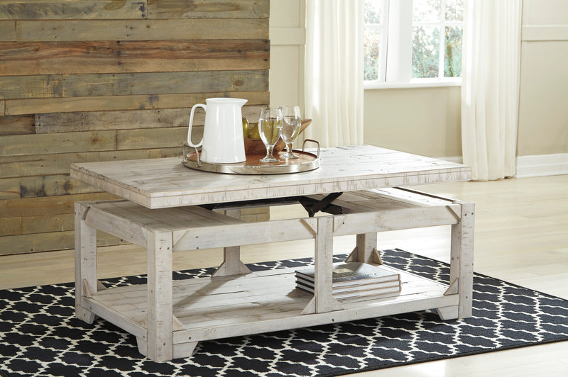 Fregine Coffee Table with Lift Top - Dream Furniture Outlet