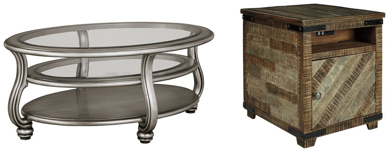 Coralayne Signature Design 2-Piece Table Set image