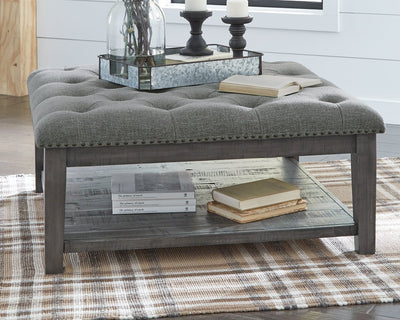 Borlofield Signature Design by Ashley Cocktail Table Ottoman image