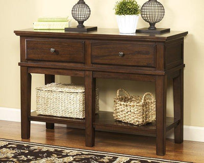 Gately Signature Design by Ashley Sofa Table image