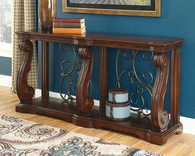 Alymere Signature Design by Ashley Sofa Table image