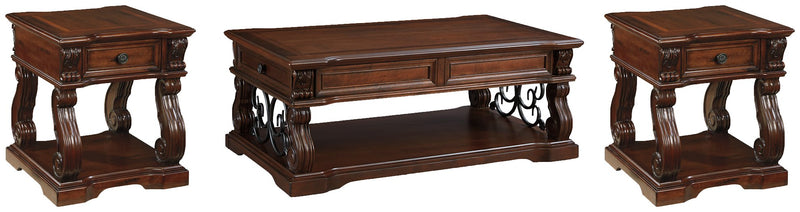 Alymere Signature Design 3-Piece Occasional Table Set image