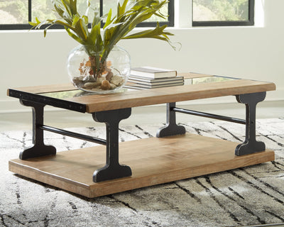 Calkosa Signature Design by Ashley Rectangular Cocktail Table image