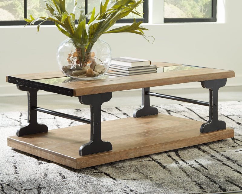 Calkosa Signature Design by Ashley Rectangular Cocktail Table image
