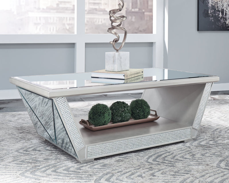 Fanmory Signature Design by Ashley Rectangular Cocktail Table image
