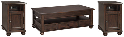 Barilanni Signature Design 3-Piece Occasional Table Set image