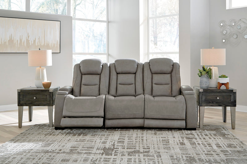 The Man-Den - Gray - Dream Furniture Outlet