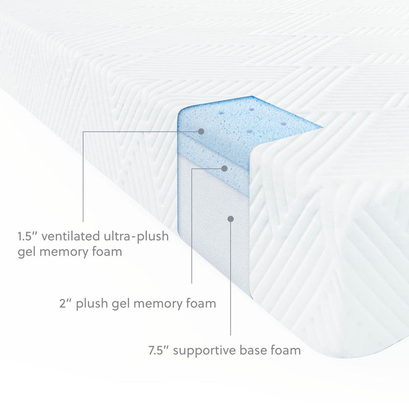 Wellsville 11" Gel Foam Mattress