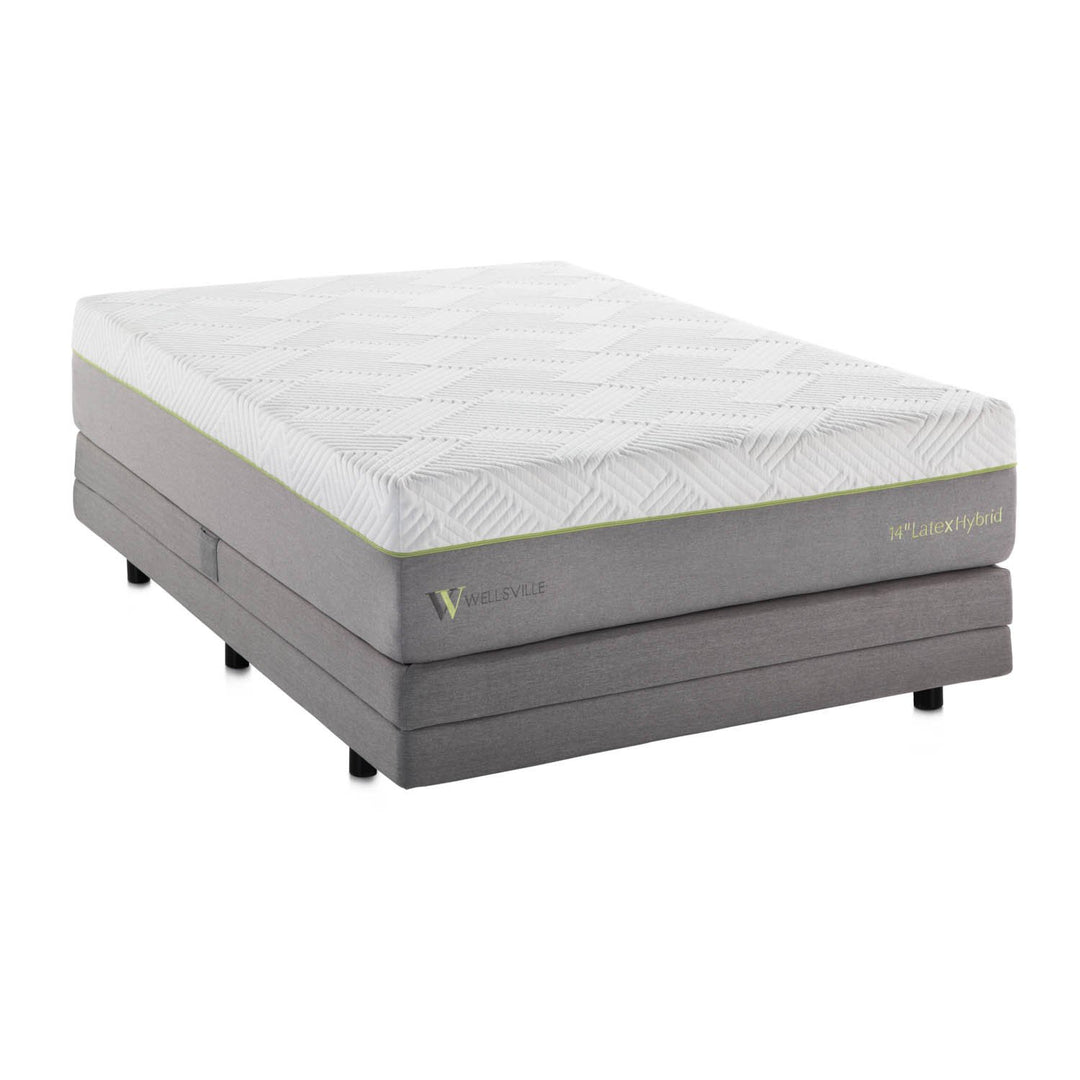 Wellsville 14 Latex Hybrid Mattress Mega Furniture Outlet Birmingham AL Mattress Dream Furniture Outlet Birmingham