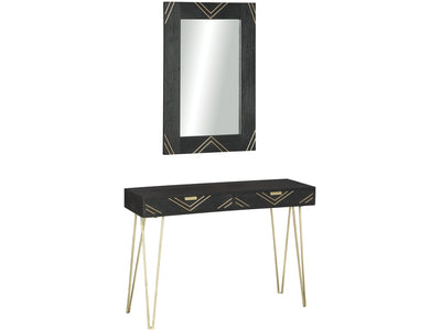 Coramont Console Table with Mirror - Dream Furniture Outlet